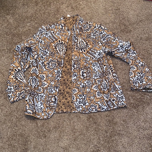 Floral reversible blazer - Picture 4 of 5